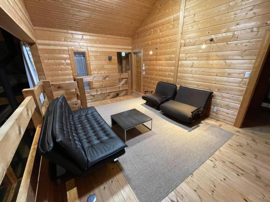 浅間山を眺めるフインランドログハウス Karuizawa Ngoại thất bức ảnh
