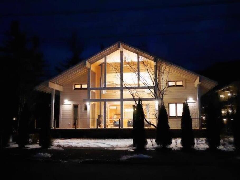 浅間山を眺めるフインランドログハウス Karuizawa Ngoại thất bức ảnh